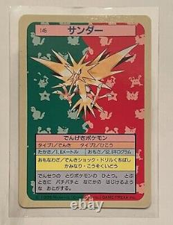 Pokémon Topsun (Dos Bleu) Articuno 144 + Zapdos 145 + Moltres 146 Vintage