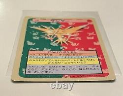 Pokémon Topsun (Dos Bleu) Articuno 144 + Zapdos 145 + Moltres 146 Vintage