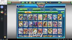 Pokemon Trading Card Game Compte En Ligne 88% Complet Avec 34 Ensembles Complets! Sensationnel
