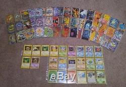 Pokemon Vintage Carte Lot 850+ Holo Rare Promo Base Shadowless Skyridge Charizard