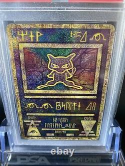 Psa 10 Gem Mint Ancient Mew 2019 Mewtwo Frappe En Arrière Carte Japonaise De Pokémon