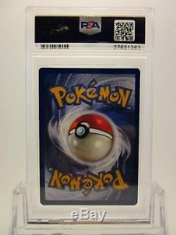 Psa 10 Gem Mint Blastoise Base Set Illimité Holo Rare Pokémon Card 2/102 S42