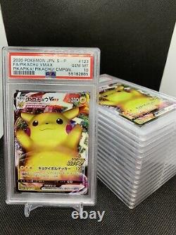 Psa 10 Pikachu Vmax Promo 123 Pikapika Campagne Japonais Pokemon Card