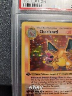 Psa 9 1ère Édition Charizard Sans Ombre Saint Graal Pokémon Mint Card