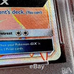 Psa 9 Mint Art Complet Charizard Gx 150/147 S & M Misprint Hyper Rare Pokémon Nouveau