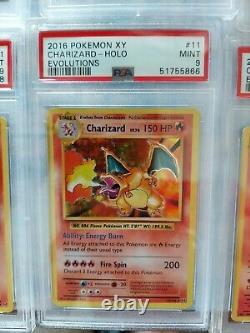 Psa 9 Mint Charizard 11/108 Xy Evolutions Rare Pokemon Tcg Trading Card Sb