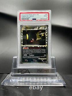 Psa 9 Mint Umbreon Prime 86/90 Carte Pokemon Holo Rare Non Dédaignée