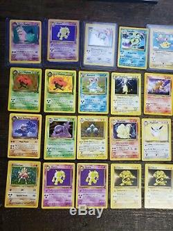 Rare Lot 550 Pokemon Cartes 300 $ Valeur De Base Blastoise Lugia Dragonite Mew
