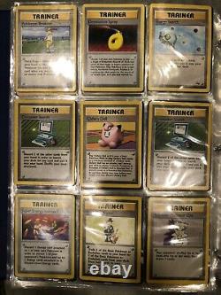 Rare Massive 90s Pokémon Carte Collection Saint Graal Of Mystery Linders