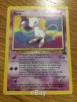 Rare Mew Promo Star Carte Pokémon 1995 # 151