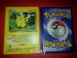 Rare Pikachu Pokemon Card Jungle Set Nouveau Ultra Rare 60/64 1995 Cartes À Collectionner