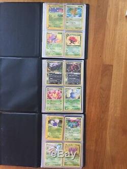 Rare Pokemon Card Bundle 240 Cards Original, 1re Édition, Holo, Renversant