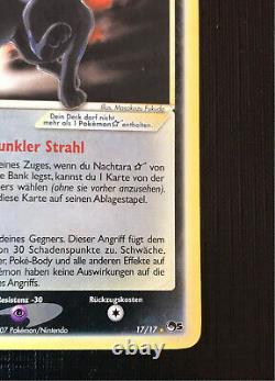 Rare Umbreon Goldstar Nachtara Série Pop 5 Étoiles D'or Pokemon Karte Carte Monnaie