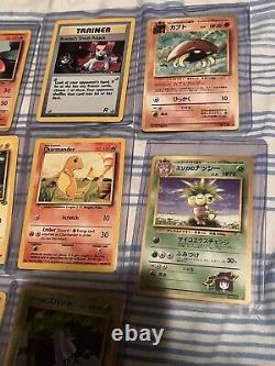 Rares Cartes Pokémon Lot Noir Charizard Cartes Japonaises Et Plus
