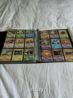 Reliure De Cartes Pokemon Lot Vintage, Rares, Shadowless, 1re Édition, Ex, Gx Etc.
