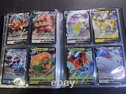 Reliure De Lot De La Collection 80 Cartes Pokemon Vmax, V Full Art Ultra Rare Cards Mint