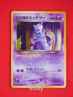S- Rang Pokemon Card Gr Rocket's Mewtwo Non. 150 Go Promo Holo Rare! N°5572