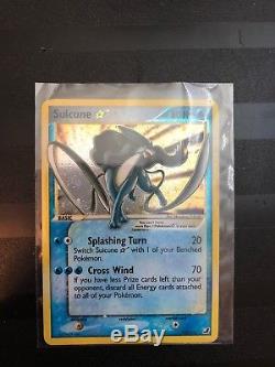 Shining Suicune 115/115 Ultra Rare Carte Pokémon Feuille D'or Ex Gold Star
