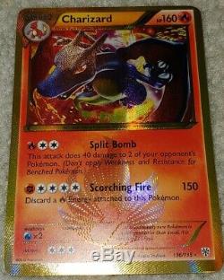 Shiny Shining Dracaufeu 136/135 Ultra Secret Rare Holo Étoile Foil Carte Pokémon