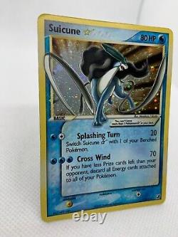 Suicune Étoile d'Or 115/115 Holo Forces Cachées Pokémon JCC