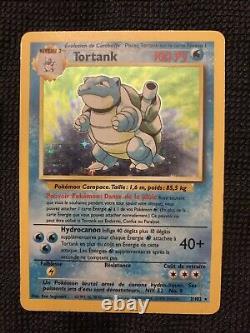 Tortank Holo 2/102 CARTE RARE FRANÇAISE