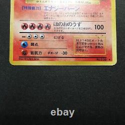 Traduisez ce titre en français : GO- Carte Pokémon Charizard n° 006 Holo Rare Set de base Old Back Japonais F/S