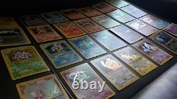 Très Rare Pokemon Holo Lot 60 Cartes Shining Mewtwo 1999 Charizard 4/102 Ensemble De Base