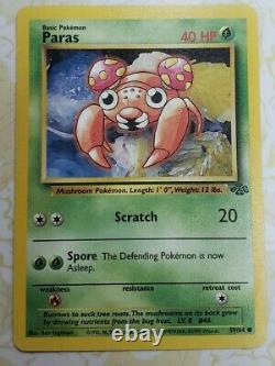 Ultra Rare Paras 1995 Carte Pokémon