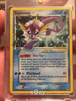 Vaporeon Gold Star Carte Pokémon Tcg Ex Power Keepers 102/108 Ultra Rare Holo Nm