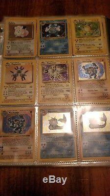 Vieux Cartons De Collection De Cartes De Pokemon Charizard Venusaur Blastoise Rare Liant Entier