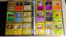 Vintage & New Pokemon Binder 1000+ Collection De Cartes Lot Chardizard Rares & Holos