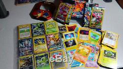 Vintage & New Pokemon Binder Carte 300+ Collection Lot Chardizard & Holos Rares