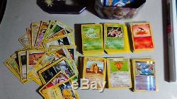 Vintage & New Pokemon Binder Collection De Cartes 500+ Lot Chardizard Rares & Holos
