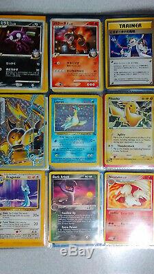 Vintage & New Pokemon Binder Plus De 600 Collection De Cartes Lot Chardizard Rares & Holos
