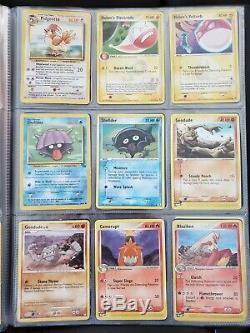 Vintage / Rarewotc Lot De Cartables Pour Cartes Pokemon! Neo, Série E, Fusée, Niv X, Base
