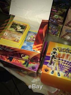 Wotc Pokemon Booster Box (ouvert) Avec Des Cartes D'origine À L'intérieur. Masse