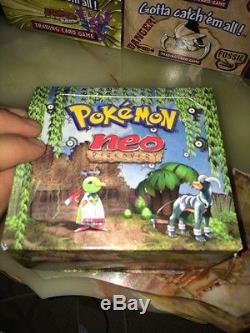 Wotc Pokemon Booster Box (ouvert) Avec Des Cartes D'origine À L'intérieur. Masse